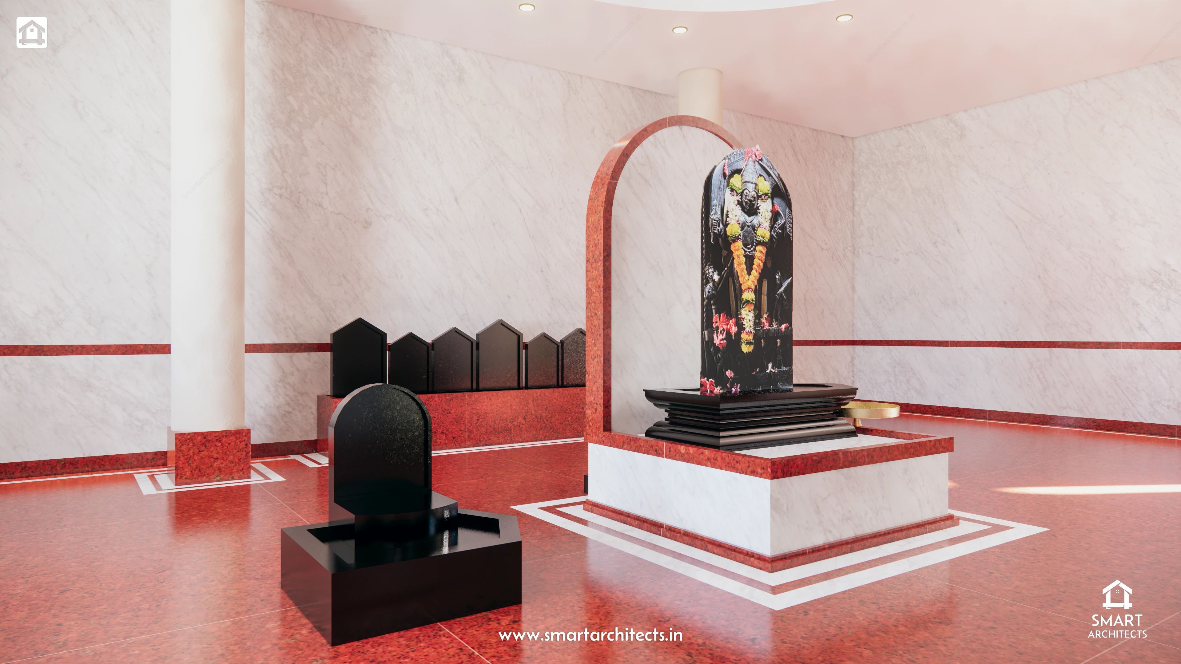 Temple design by Smart Architects